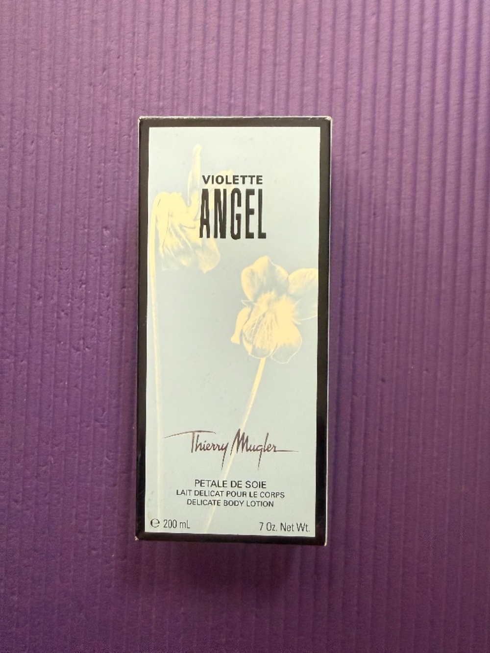 Thierry Mugler Violette ANGEL Delicate Body Lotion 7oz